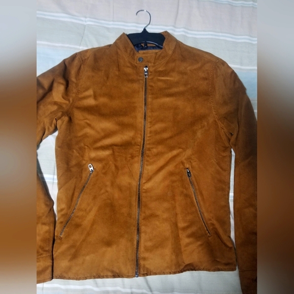 Zara Men Suede Jacket - Picture 1 of 3